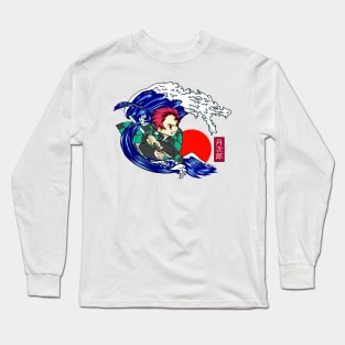 Demons Slayer Ukiyo E Long Sleeve T-Shirt